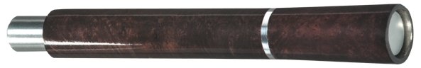 Vauen Pfeifenstopfer Automatic Bruyèreholz schwarz, mit sichtbarer Maserung 582