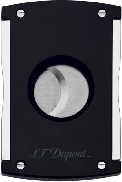 S.T. Dupont MAXIJET Cigarcutter Chrome Laquer Schwarz (3265)