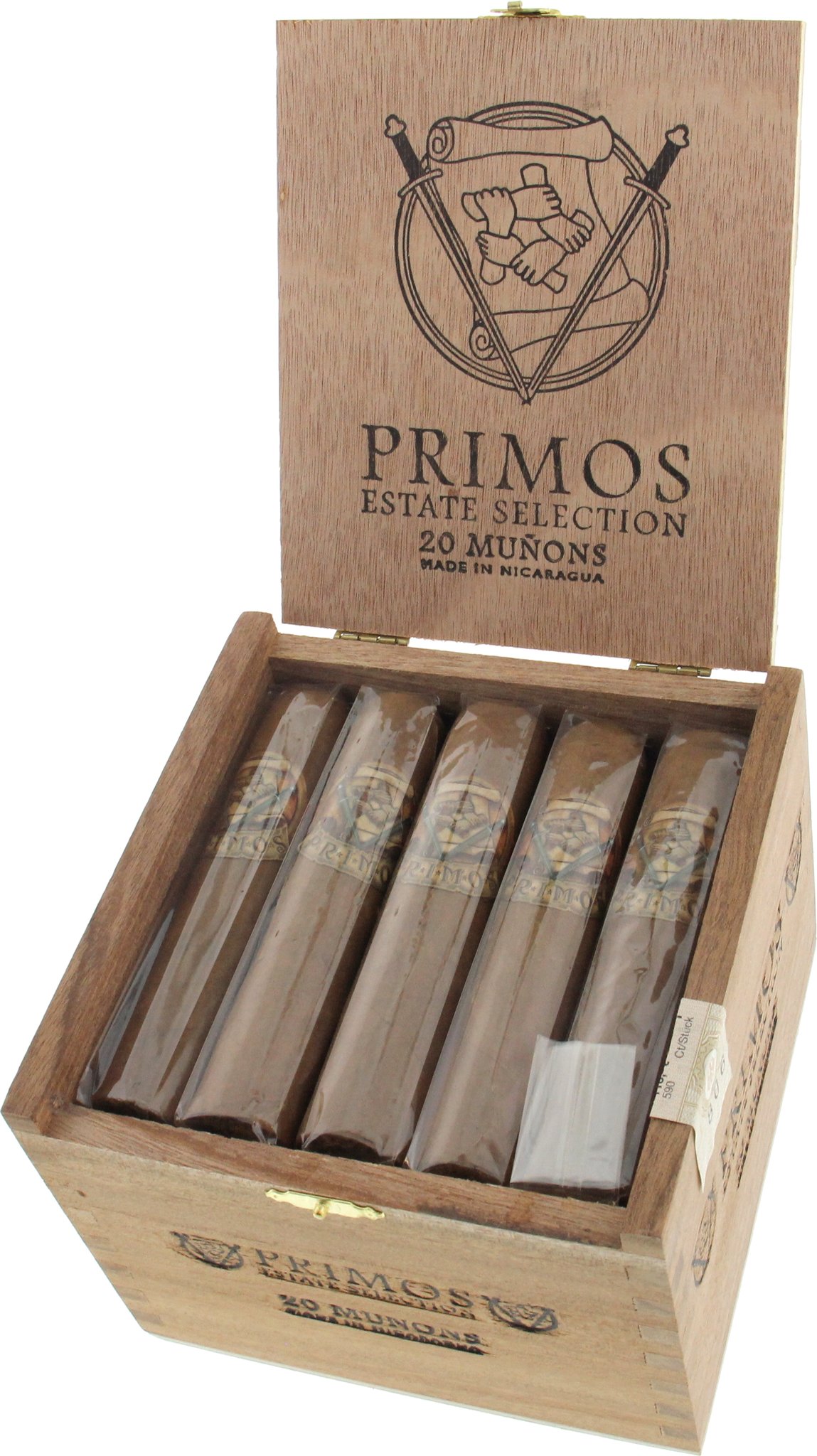 Blanco Cigars Primos Estate Selection Rosado Munon Kiste offen