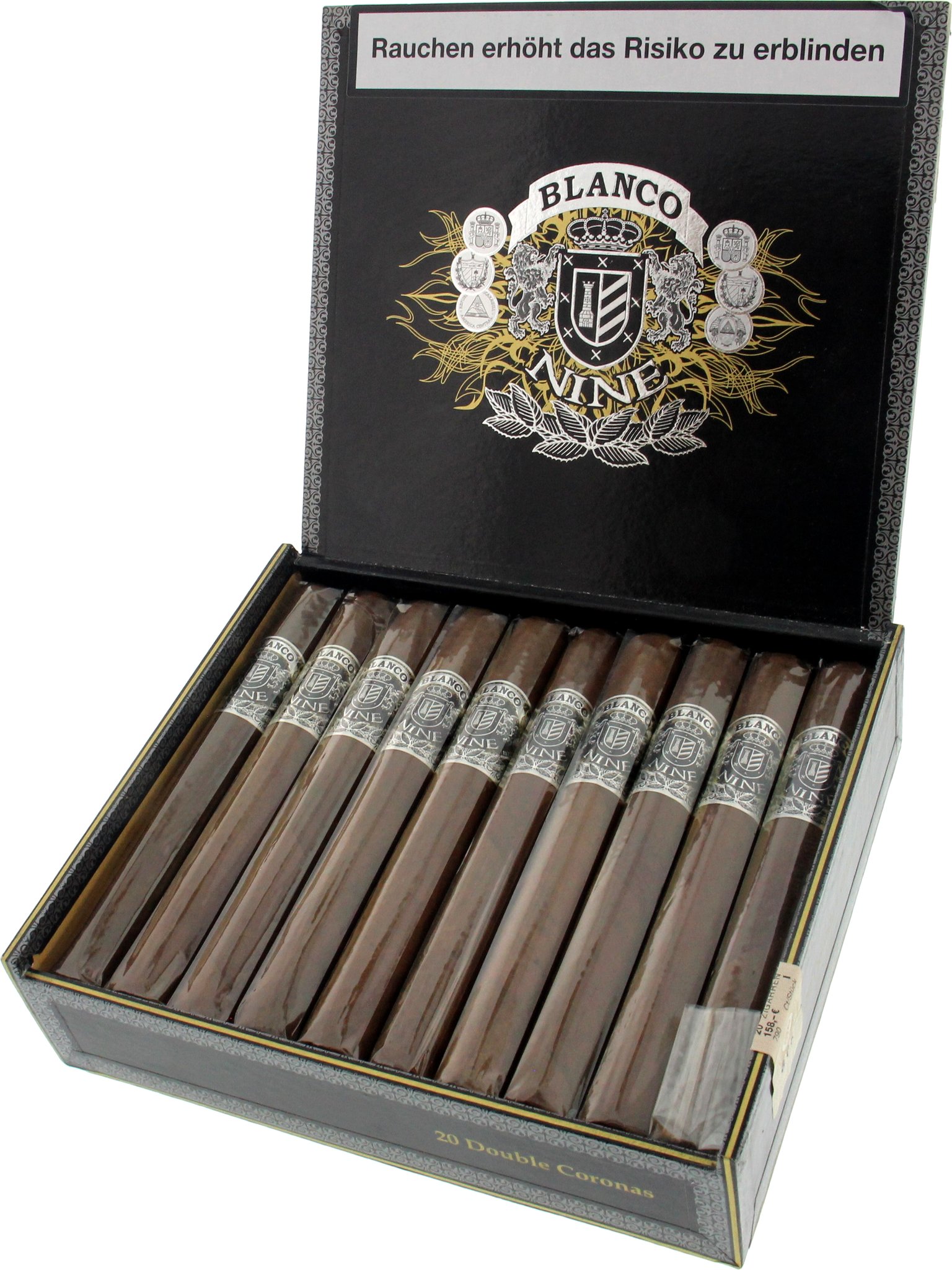 Blanco Cigars Nine Double Corona Kiste offen