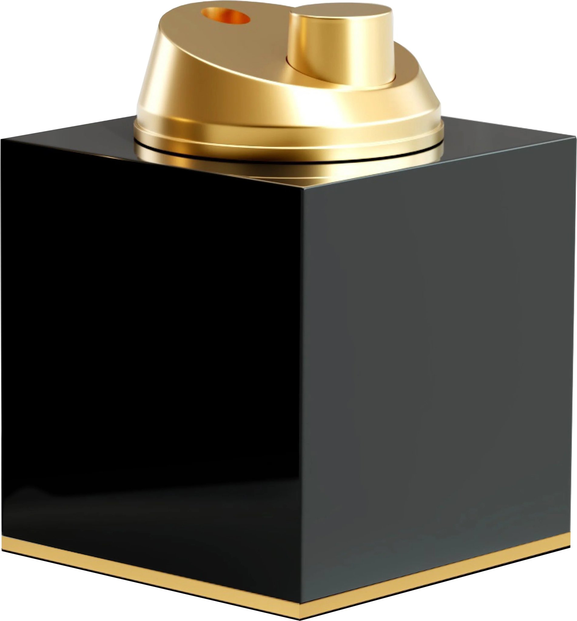 Hochglanz Schwarz Gold 04