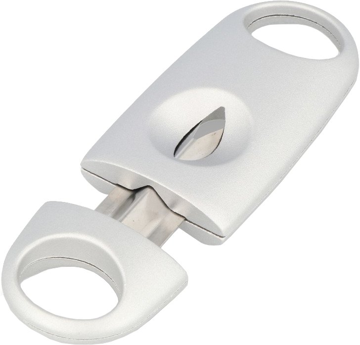 Xikar VX Metall V-Schnittcutter Silver offen