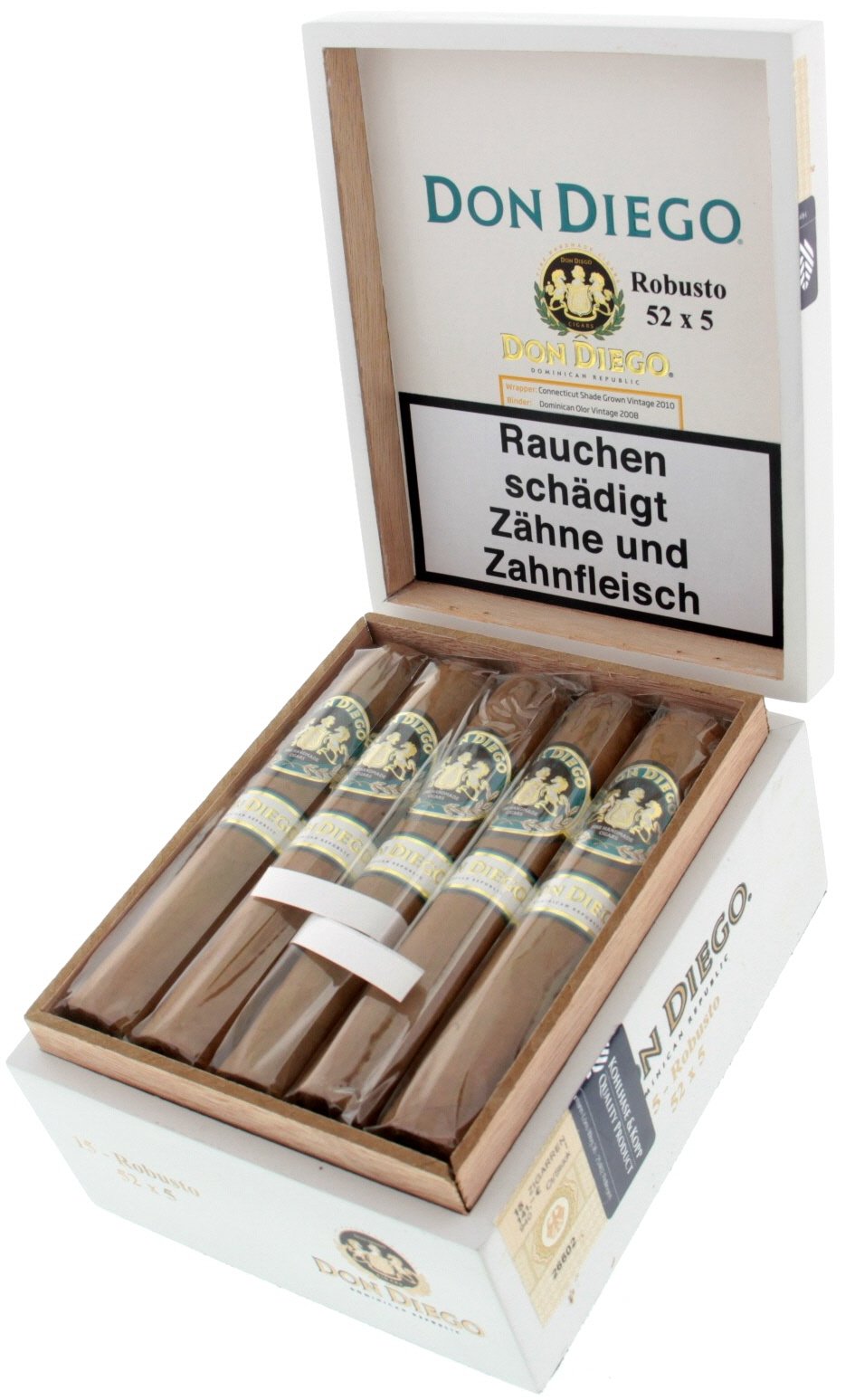 Don Diego Edición Limitada Robusto 2016 Kiste offen