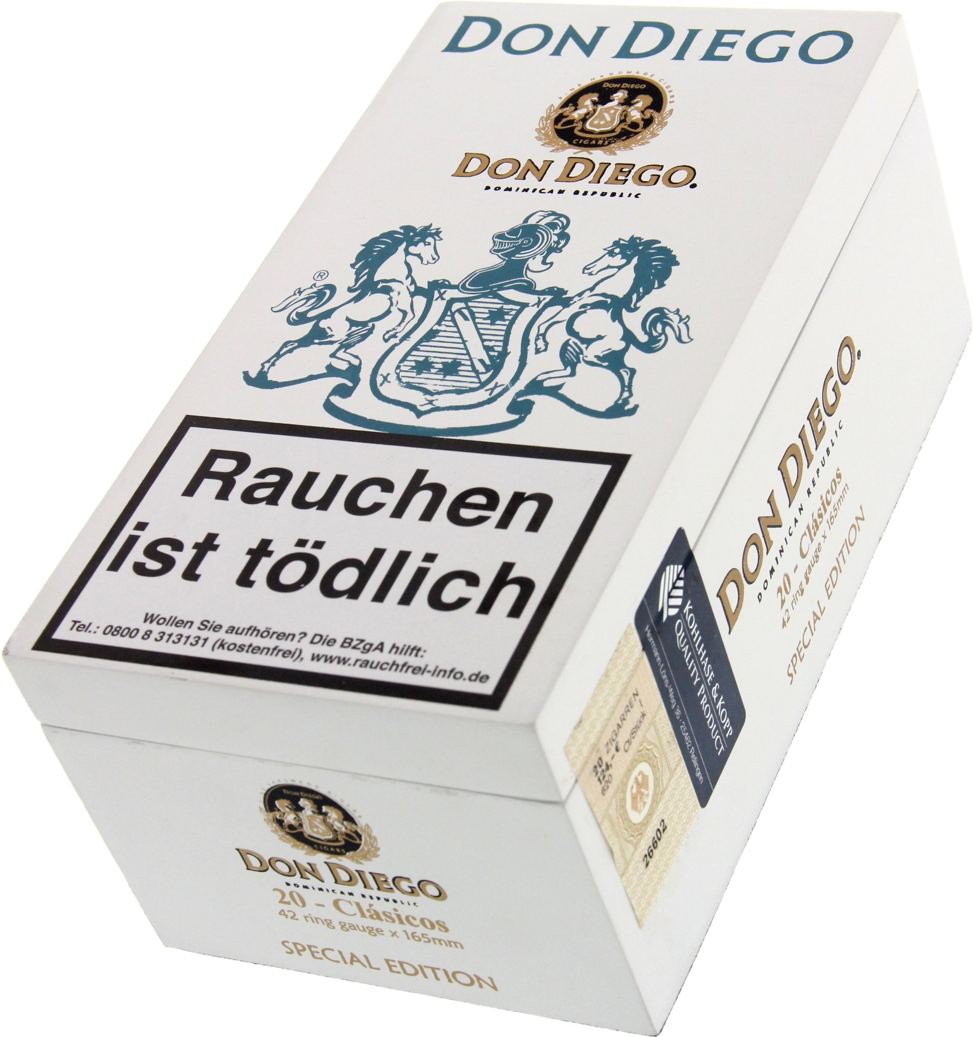 Don Diego Edición Limitada Clasico 2018 (Corona Especiales) Kiste