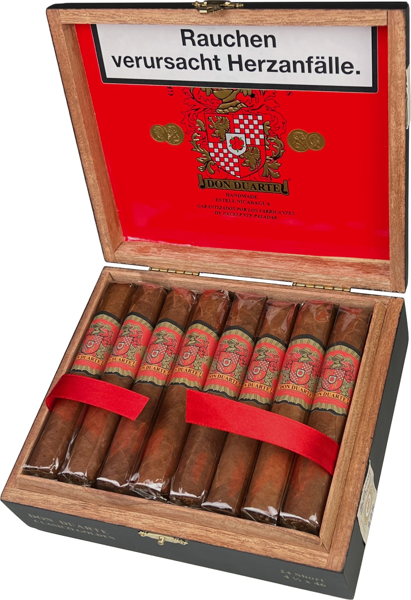 Clasico Golden (Roter Ring) Short Kiste offen