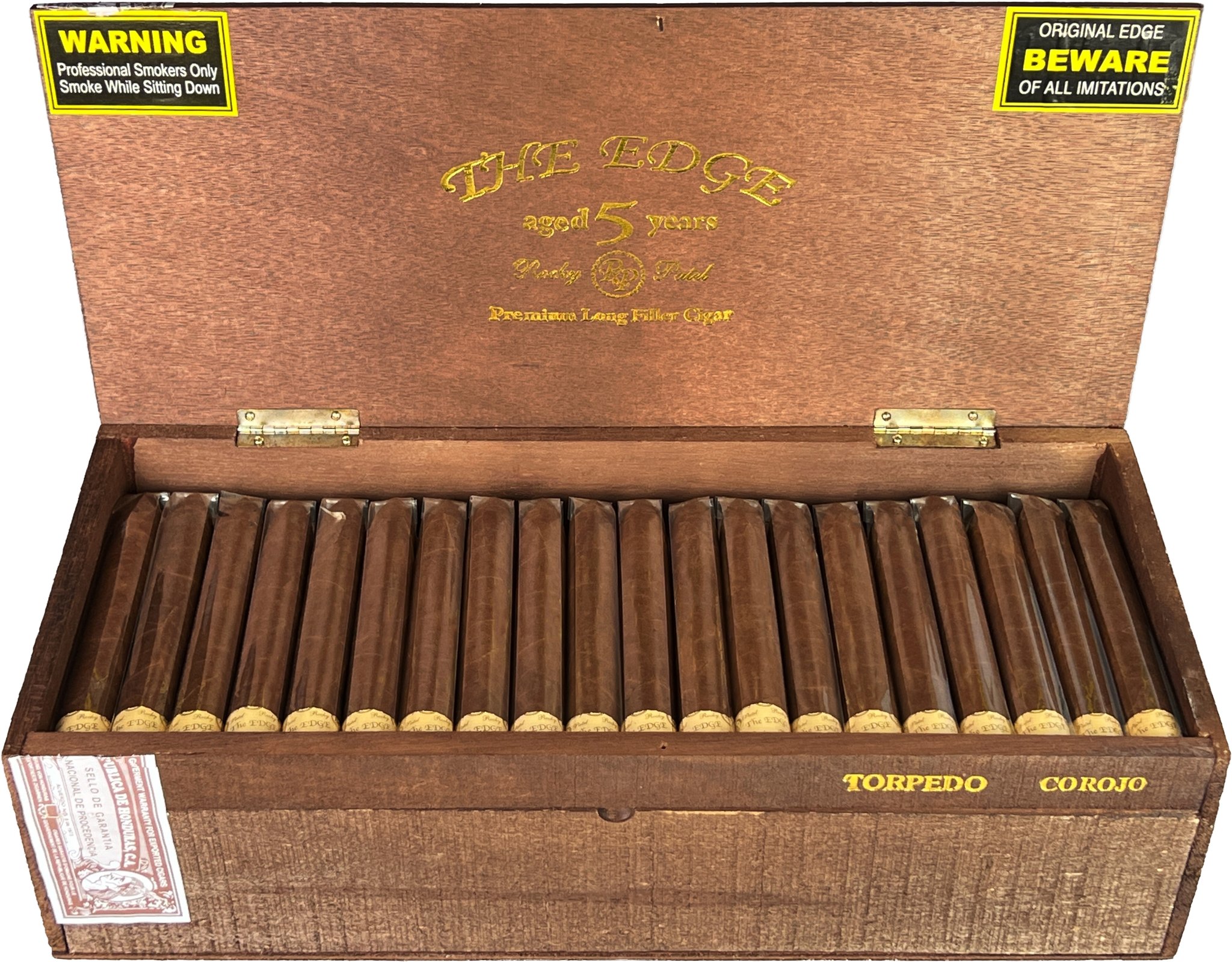 Corojo Torpedo Kiste offen