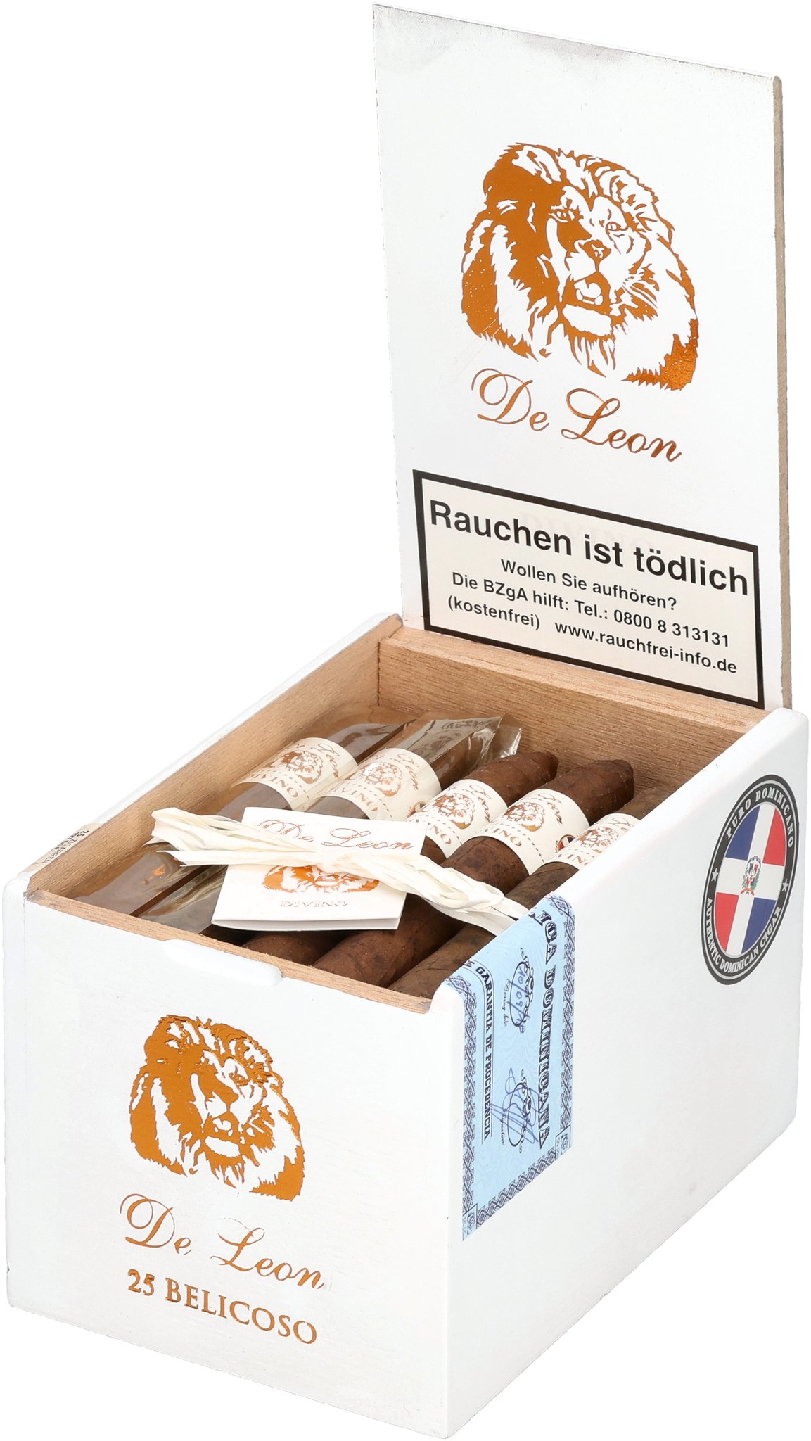 Divino Belicoso Kiste offen