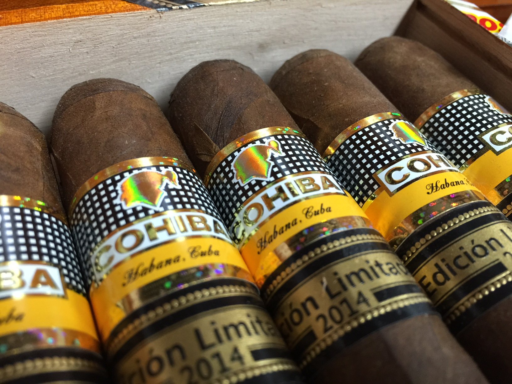 Cohiba Edición Limitada Robustos Supremos EL 2014 Detailbild 1