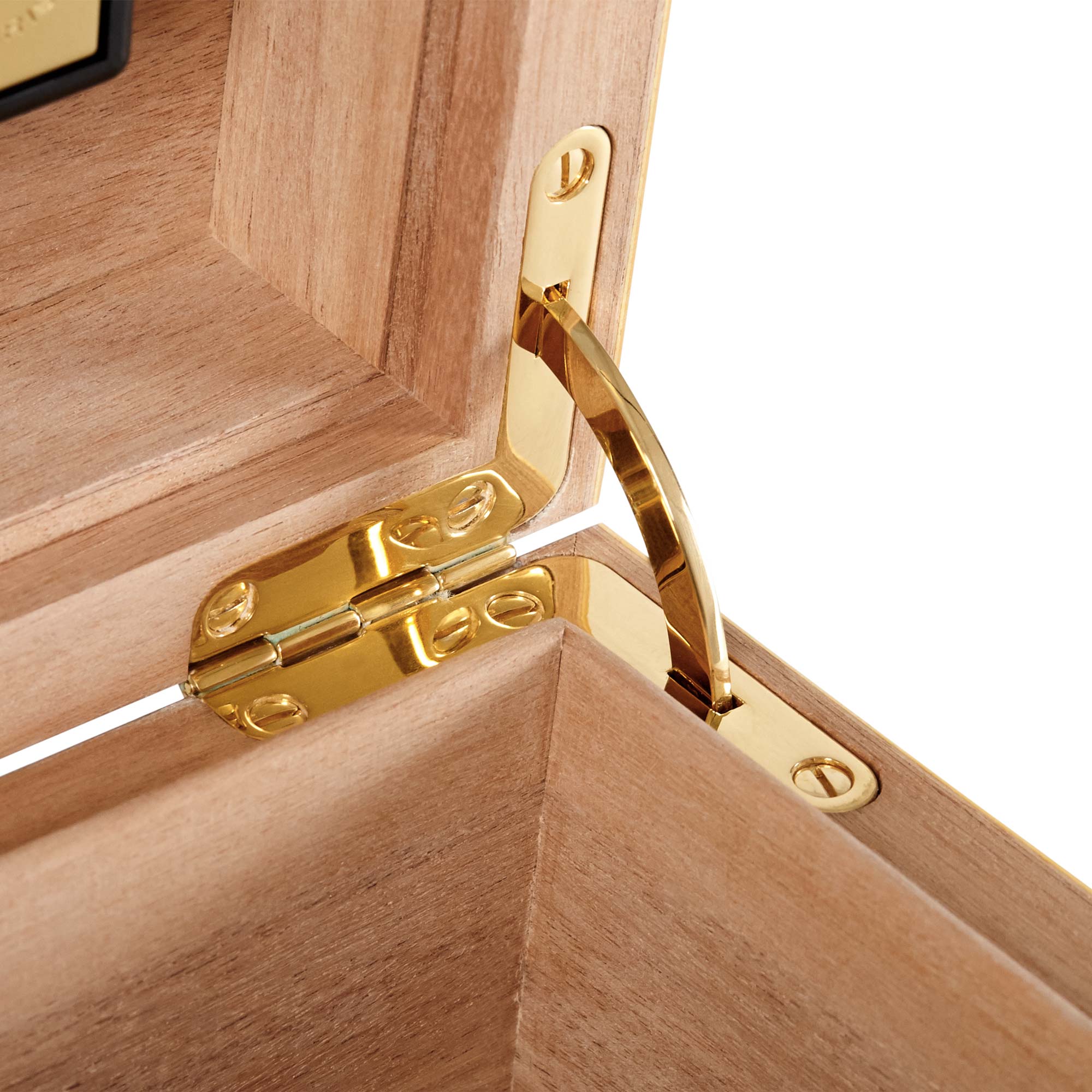 Elie Bleu Che Robusto Humidor Sycamore 25 Cigarren Orange Scharnier