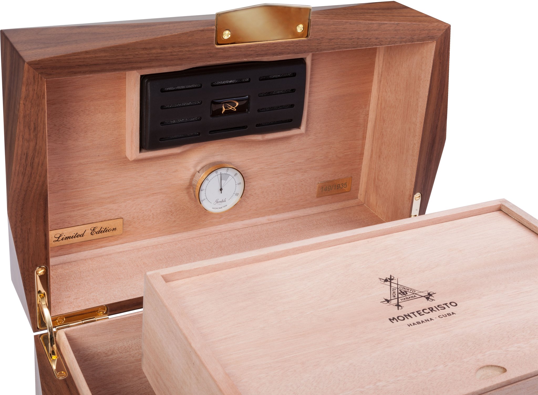 Habanos Markenhumidor Montecristo Linea 1935 (6396510) offen