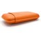 Martin Wess Dante Lederetui Robusto 3er Orange (591) (14295) liegend
