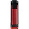 Colibri Monza III Zigarrenfeuerzeug schwarz-rot (295031) Laser Detailbild