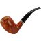 Mastro de Paja Handmades (MDP#6) braun und orange Bent Billiard (interne Nr. 10263)