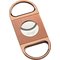 Davidoff Doppelklingen Cutter Edelstahl - gebürstet rosegold (117477)