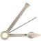 Classic Pfeifenstopfer nickel guillochiert 3teilig (490000 - 10 Stück mit Preisvorteil)