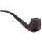 Stanwell Brushed Brown Rustico Modell 84 Detailansicht