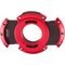 Xikar XO Cutter rot mit schwarzen Klingen (403RBK) offen
