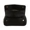 Big Ben Pfeifentasche Kombibeutel für 2 Pfeife Leder schwarz Classic (745002010) offen