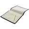 Big Ben Tabakbeutel Rollbeutel schwarz Leder gross 1285 (770012850) offen