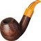 Stanwell Shorty darkbrown polish Modell 185