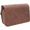 Guy Janot Pfeifentasche 3er braun Buffalo / Canvas (6248)
