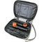 Guy Janot Pfeifentasche 4er grey Saffiano (6549) offen Detailbild