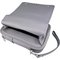 Guy Janot Pfeifentasche 4er grey Saffiano (6549) aufgeklappt