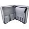 Guy Janot Zigarrentasche grey Saffiano (8527) offen