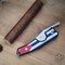 Les Fines Lames Zigarrenmesser Le Petit Flag Cuba dark Detailbild