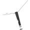 Angelo Pfeifenbesteck Chrom satin, Carbon (330230)