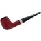 Anton & Co Pipes Pfeifen Billiard Red