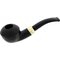Anton Pipes Pfeifen P007 Black sandblast Maple (Ahorn)