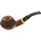 Stefano Santambrogio Pfeifen Bent Bulldog Rustic No. 67