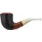 Stefano Santambrogio Pfeifen Rustic medium (interne Nr. 367)