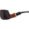 Stefano Santambrogio Pfeifen Rustic medium (interne Nr. 381)