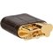 Aligator Gold Plated brown liegend 1