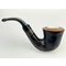 Giordano Meerschaumeinsatz Primavera Calabash schwarz Modell 14909 Detailbild 1