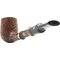 Rattray's Bamboo Pfeifen Billiard Sandblast Brown B-Ware (16854)