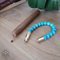 Les Fines Lames Bracelets Solo Brass Turquoise M Detailbild 2