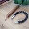 Les Fines Lames Punch Bracelets Solo Steel Lava Größe L Detailbild 2