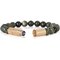 Les Fines Lames Punch Bracelets Solo Brass red Jasper Größe L Verschluss