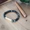 Les Fines Lames Punch Bracelets Solo Brass Serpentine Größe L Detailbild