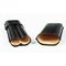 Martin Wess Corona Lederetui Kollektion 2er Ziege schwarz (935) (10548) offen