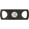 Stainless Steel polished/satin black (1001)