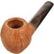 Heibe Pfeifen Bulldog Sandblasted Waxed Horn Stem_03