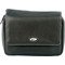 Classic Pfeifentaschen 4er Leder schwarz Metallemblem (634561)