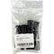 Brebbia rubber bite Mouthpiece saver schwarz (10er) Packung