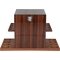 Bulldog Pipe Caddy Palisander frontal