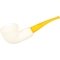 White Meerschaum Pfeife Dublin (90048333)_01