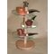 Guy Janot 3er Ständer Säule Buche Plexiglas grün 7028 3er Ständer Säule Buc